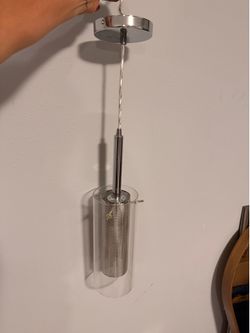 Set of 4 pendant lights