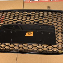 For 2013’ - 2015’ Audi A4 S4 B8 Front Bumper Mesh Honeycomb Grille Style Black 