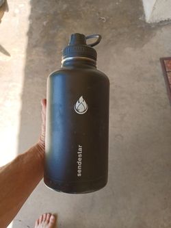 Sendestar Stainless Steel Water Bottle, 64 oz, They are $32 from Amazon.