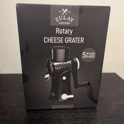 Zulay Kitchen Rotary Cheese Grater.