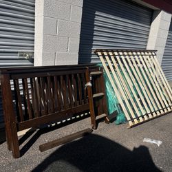 Full Size Bed Frame With Twin Bunk