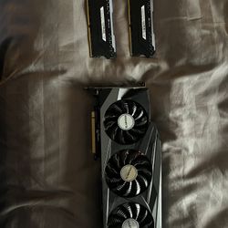 GIGABYTE GTX 3080 + 32 GIGS CORSAIR DDR4 ram