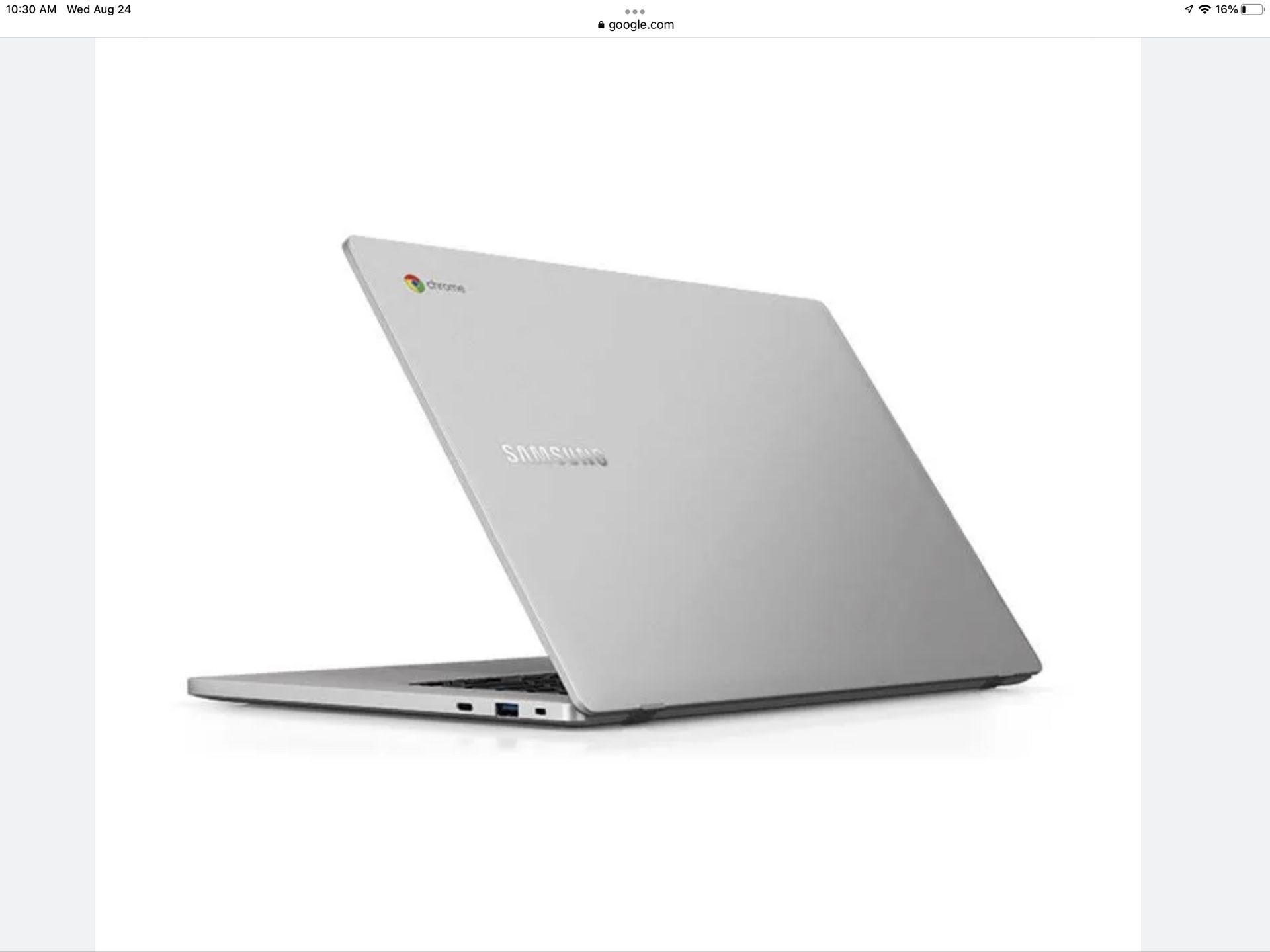 New Samsung Chromebook Open Box