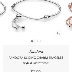 Pandora Charm Bracelet Band 