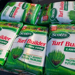 SCOTT'S LAWN FERTILIZER 37.5LBS BIG BAGS 15000SQ.FT LAWN FOOD