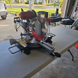 12" Dual  Bevel Sliding Compound Miter SAW