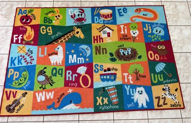 Children’s ABC rug