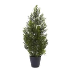Indoor and Outdoor 2 ft. Artificial Mini Cedar Pine Tree