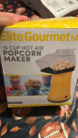Elite Gourmet 16 Cup Hot Air Popcorn Maker