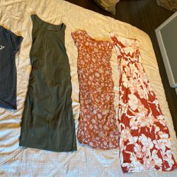 XS Maternity Dresses And Shirt