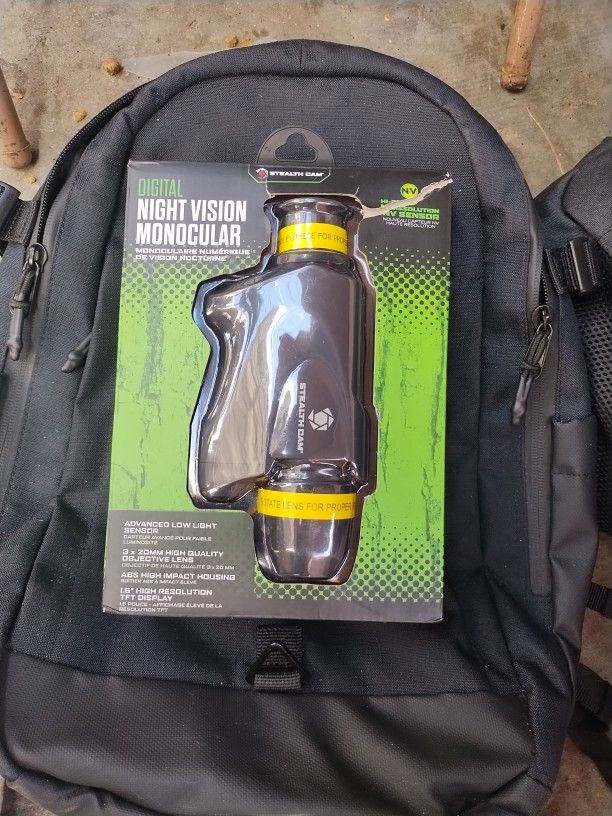 Stealthcam Digital Night Vision Monocular