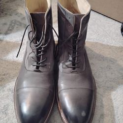 ROSS AND SNOW Leather Boots Made In Italy Size 12