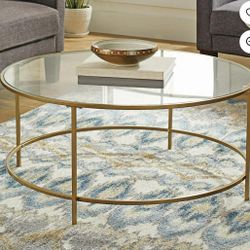 Gold Coffee Table 