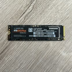 Samsung V-nand 970 EVO Plus (250gb) SSD
