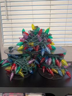 Multicolor Christmas String Lights – 3 Strands