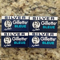 Gillette Silver Blues Double Edge Blades