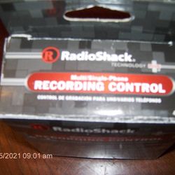 Radio Shack Multi / Single Phone Recording Conversation Controller ((contact info removed))