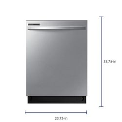 Samsung top Control 24-in Built-in dishwasher stainless steel energy star