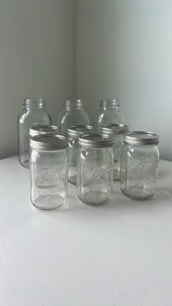 Mason Jar Set for Sale.