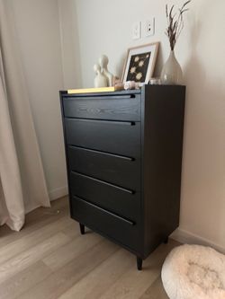 Black dresser