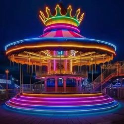 133FT/40M GZBtech RGB LED Neon Rope Lights, AC 110-120V Waterproof Color Changing LED
Rope with Remo