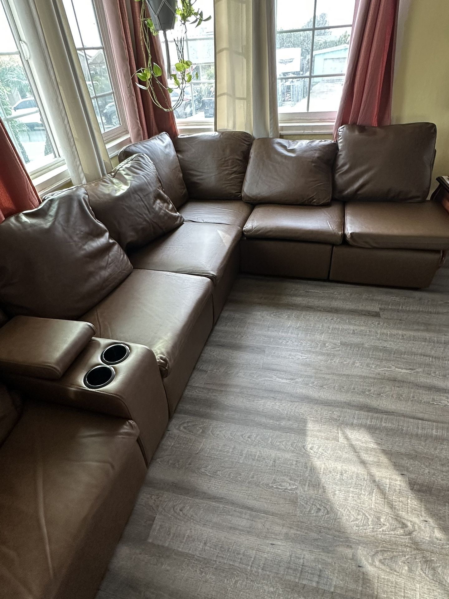 Brand new Couch 7 Piece Two Recliners- Electric, 