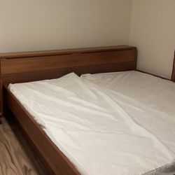Sun Cabinet Queen Bed Frame