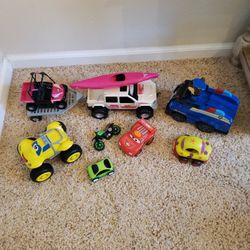 Toy Cars and Trucks 