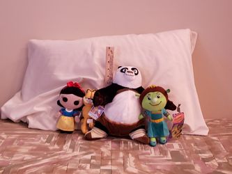 Lot Of 4 Plush Dolls