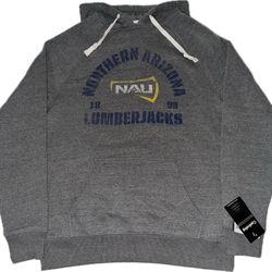 NAU Northern Arizona University Lumberjacks Pullover Hoodie Sweatshirt Medium