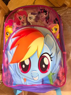 My Little Pony Rainbow Dash Backpack NEW Sealed HTF Rare School Book Bag