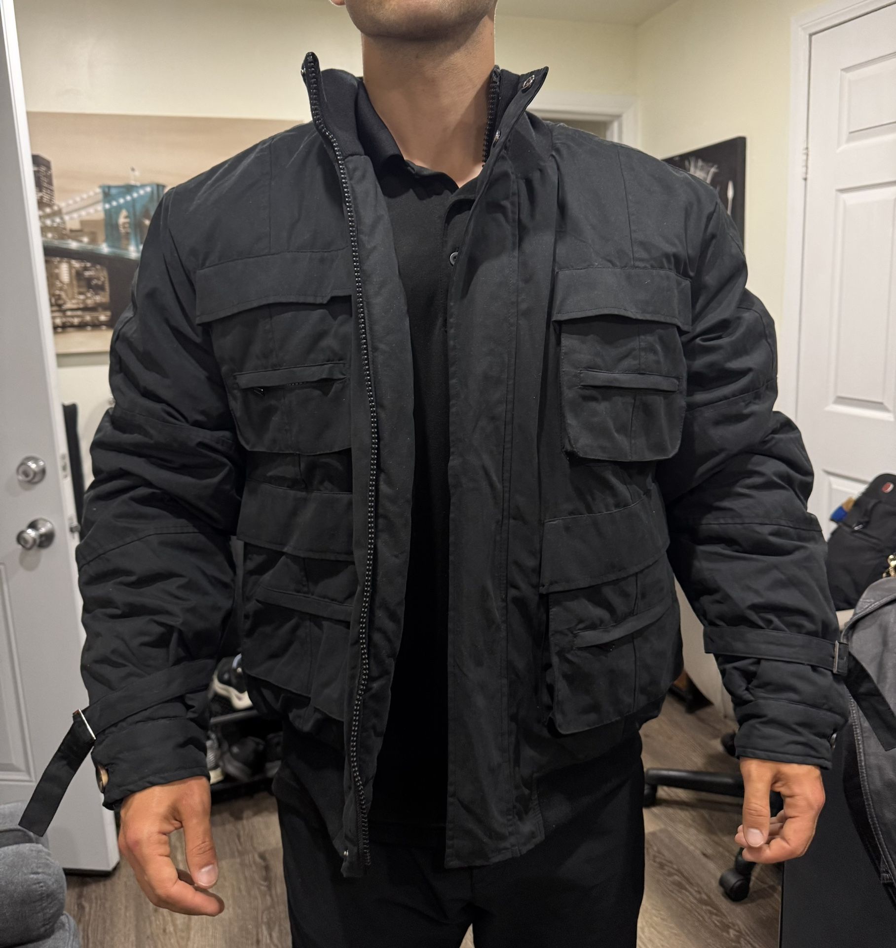SIZE XL BOMBER JACKET