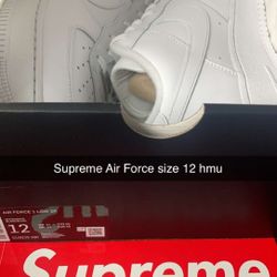 Supreme Air Force 1 Brand New Size 12