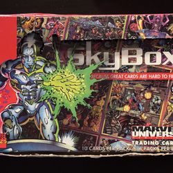 1992 Series 4 Marvel Universe Trading Cards | Box Only