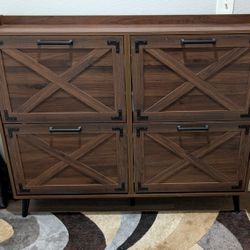 Shoe Storage Organizer - Farmhouse Style 