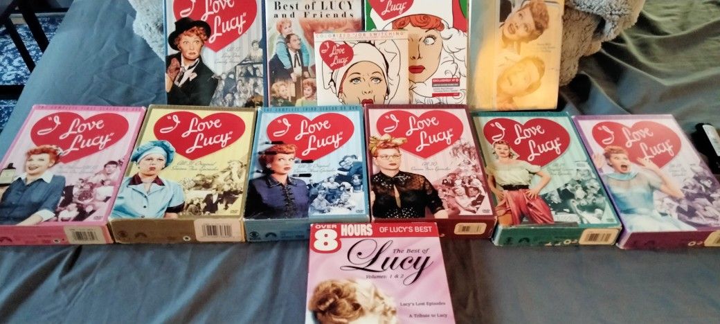 *FOR ALL YOU LUCY FANS* I love Lucy Every Complete Season 1-9, Holiday Specials & Best Of. Willing To Negotiate.