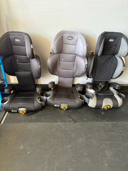 3 Chicco car seats