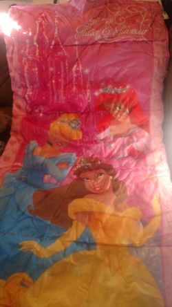 Disney princess deals sleeping bag