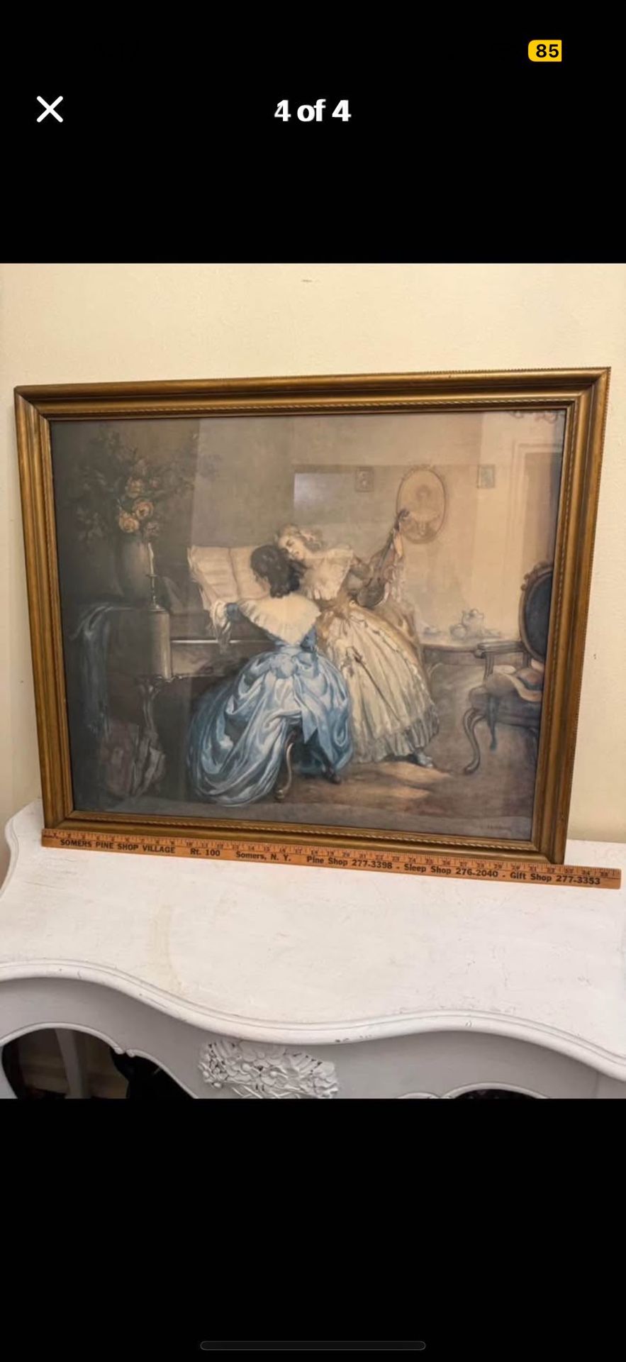 Large Vintage Print