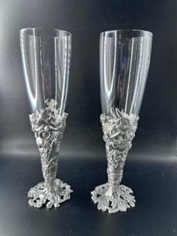 Limited Edition Warner Bros. Looney Tunes Champagne Flutes #162/1000