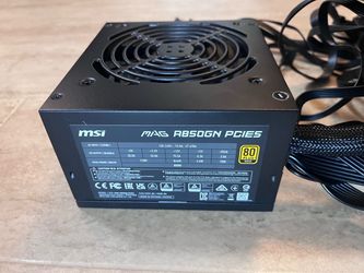 MSI MAG A850GN PCIe 5 850W Power Supply