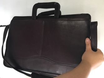 Leather briefcase