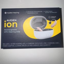AUDIEN Ion Rechargeable OTC Hearing Aids