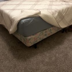 Queen Size Bed Frame And Box Spring 