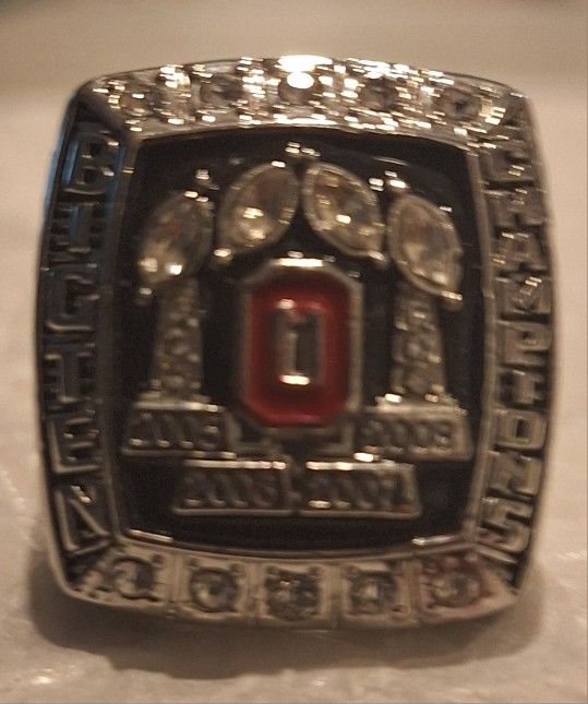 2008 Ohio State BIG Ten Champion ring