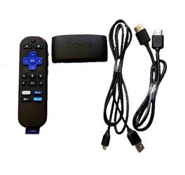 Roku Streaming Stick HDMI Wi-Fi Media Streamer w/ Voice Remote & USB Cables