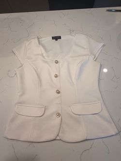 Women’s White Vest