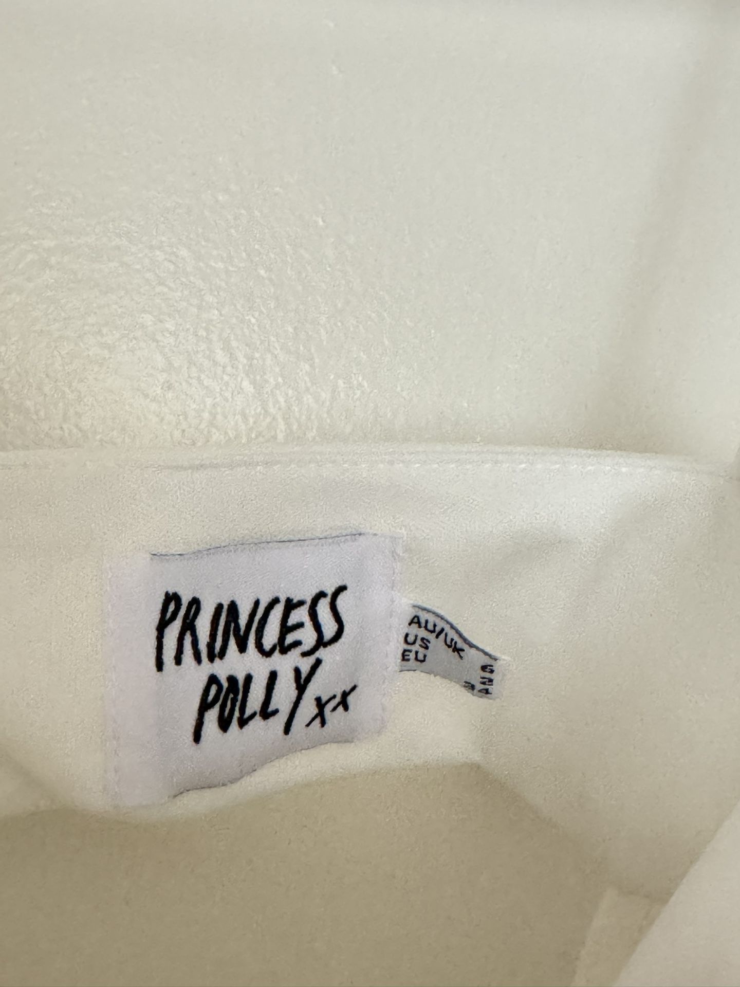 Princess Polly White Midi Dress