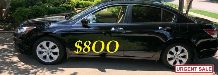 🟢💲8OO I'm selling urgent! 2OO9 Honda Accord Runs and drives great. Clean title in hand! Mechanically perfect! very strong V6🟢