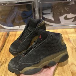 Nike Air Jordan 13 Retro ‘Olive’ 884129-006 BG Shoes Size 6.5Y